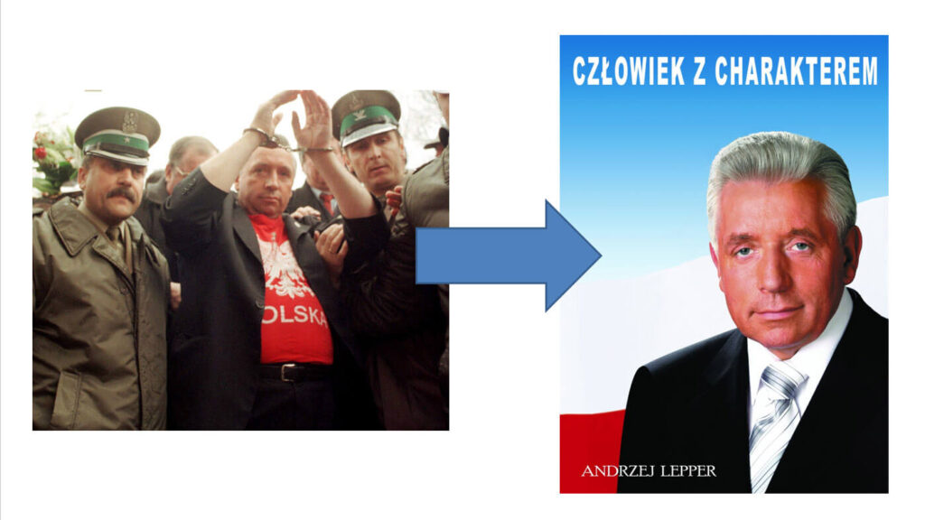 Andrzej Lepper marketing polityczny